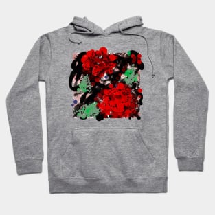 Abstract Roses Hoodie